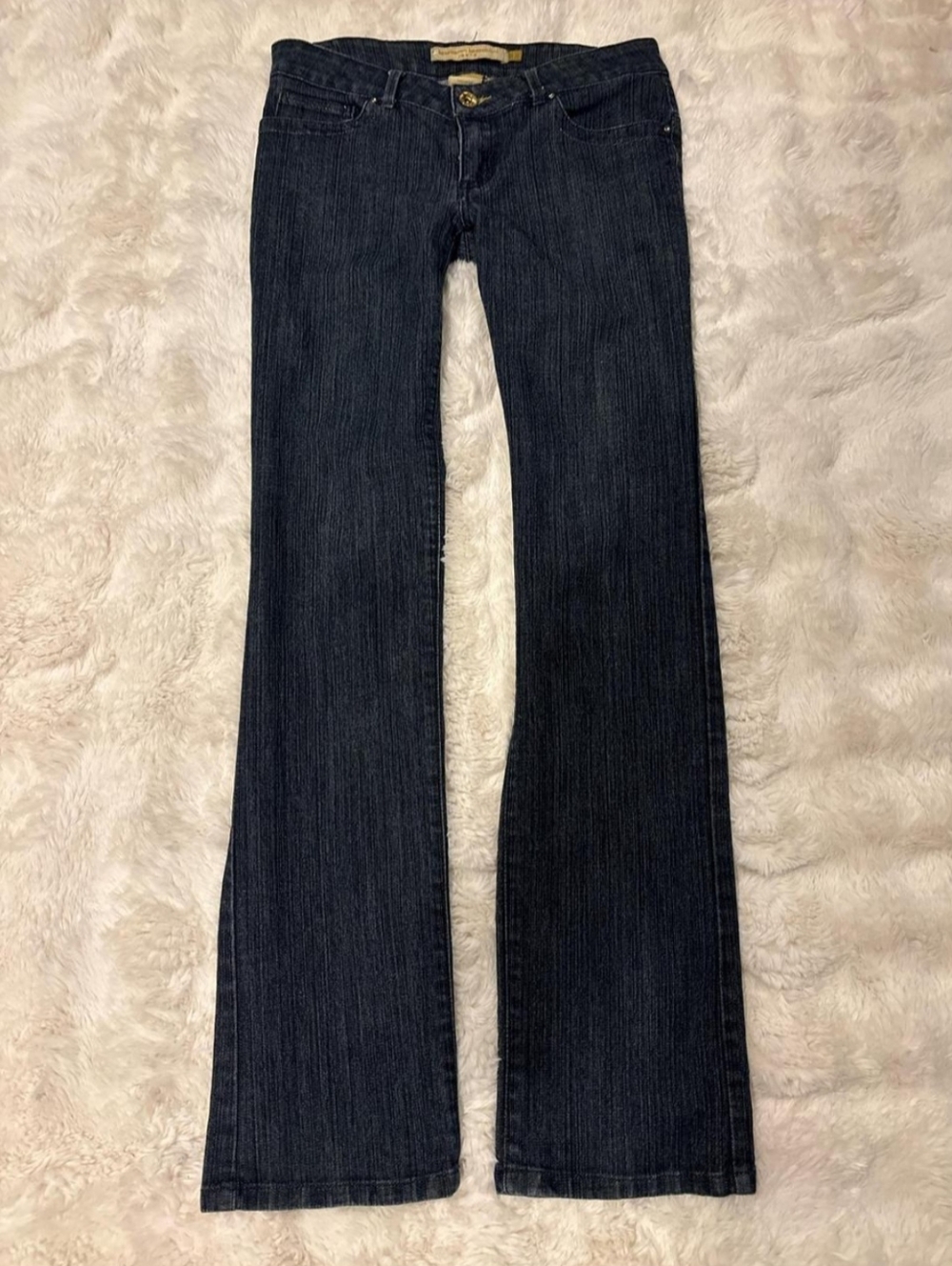 Y2k boom boom low rise flare Jeans